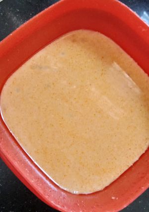 A picture of Besan curry.