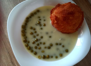 Zöldborsófőzelék recept fotója