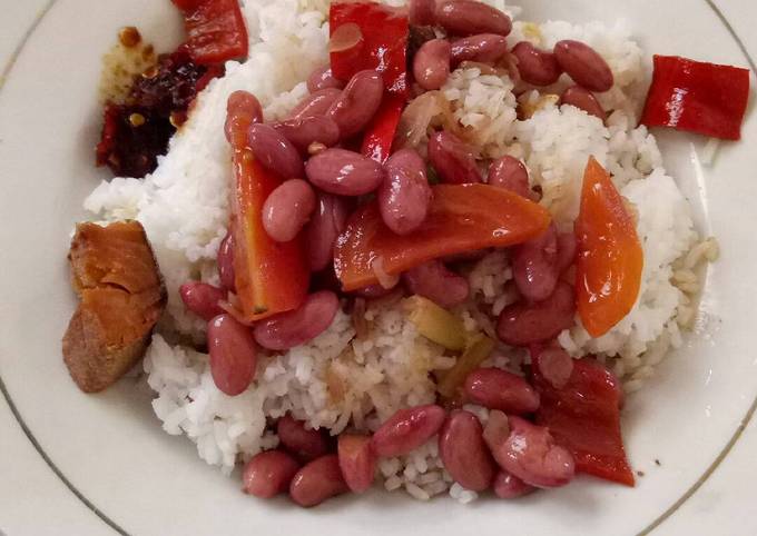 Sayur asem kacang merah segar