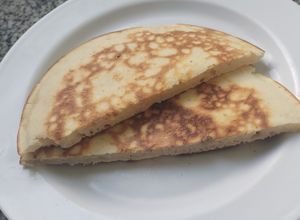 Una foto de Tortilla matera de grasa sin grasa y sin gluten