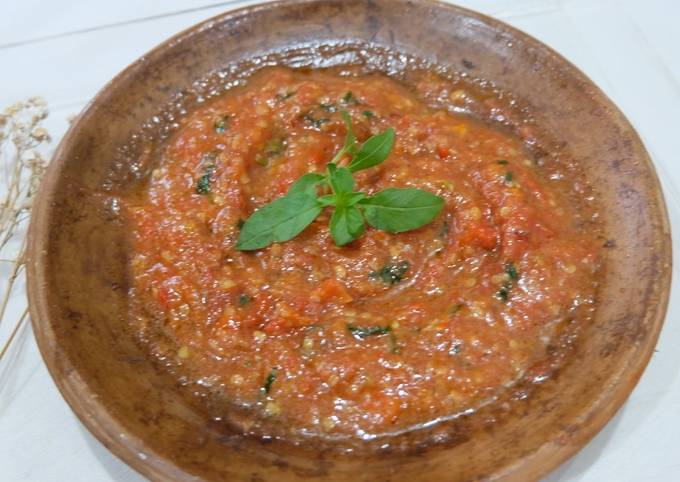 Recipe: Tasty Sambal Kemangi / Sambel Pecel Lele