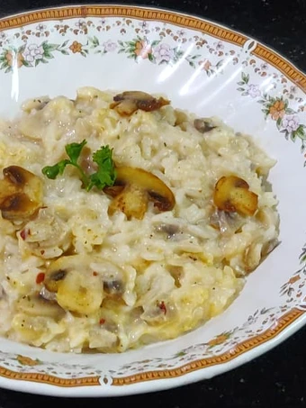 Recipe Creamy Mushroom Risotto the Perfect Can spoil the tongue