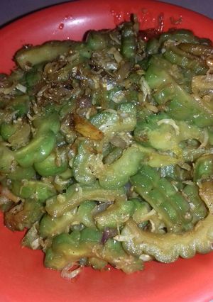Foto resep Tumis pare n teri medan