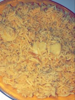 صورة لوصفة رز مطبوخ
