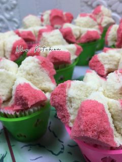 Foto resep Bolu kukus mekar tanpa soda anti gagal (hanya mixer 5menit)