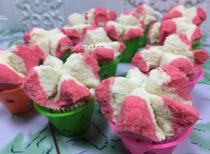 Foto resep Bolu kukus mekar tanpa soda anti gagal (hanya mixer 5menit)