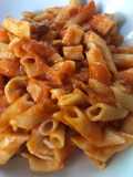 Macarrones…aprovechando restos, one pot