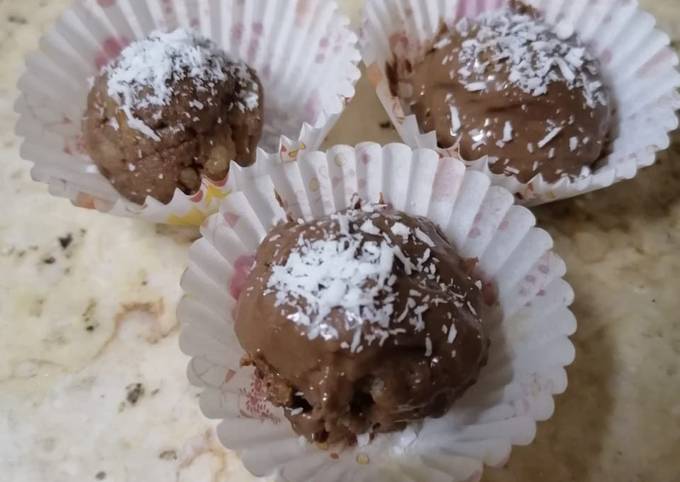 Easiest Way to Make Tasty Choco balls 🍫🍡