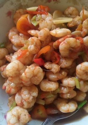 Foto resep Oseng oseng udang