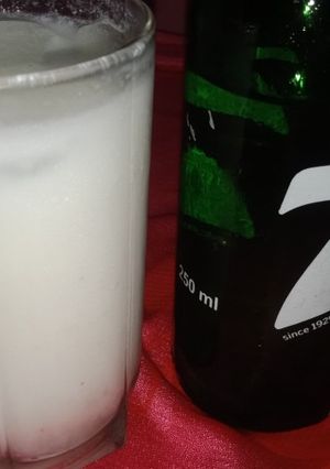 A picture of Doodh soda milk.
