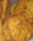 Tortas fritas con polvo de hornear