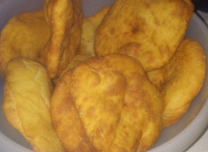 Una foto de Tortas fritas con polvo de hornear