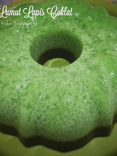 Foto resep Puding Lumut Lapis Coklat