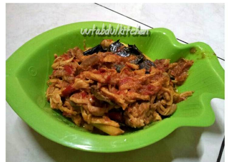 Ayam suwir suwir enyak