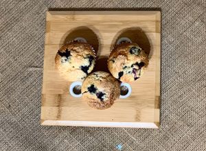 Una foto de Muffins de arándanos