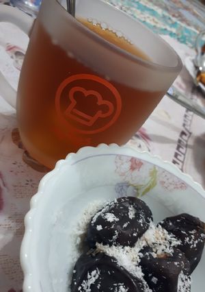 عکسی از دستور چای زعفرون و هل