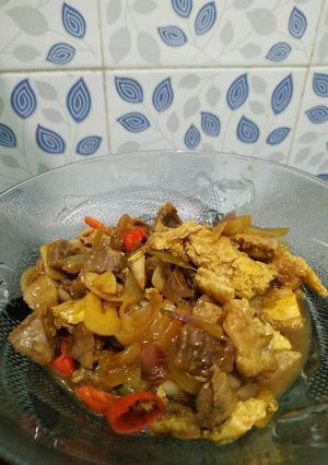 Foto resep Tumis daging telor alakadarnya #13w