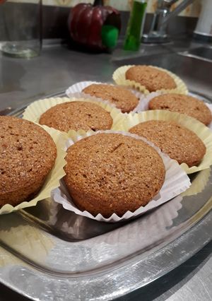 Una foto de Muffins integrales