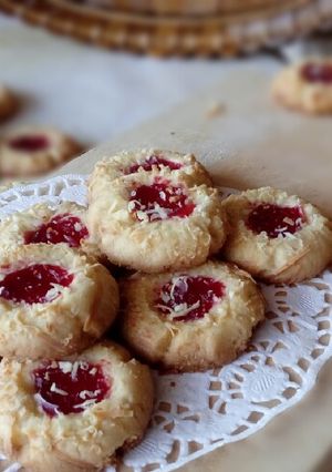 Foto resep Thumbprint cookies