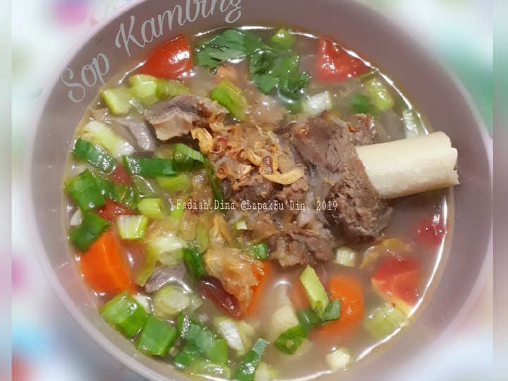 Resep: Sop Kambing Ekonomis Untuk Jualan