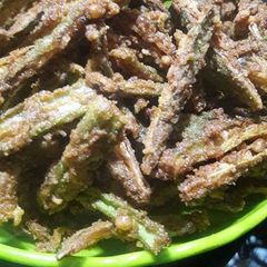 🔵⭕🔵🌹kurkuri bhindi 🌹🔵⭕🔵 A picture of 🔵⭕🔵🌹kurkuri bhindi 🌹🔵⭕🔵 .