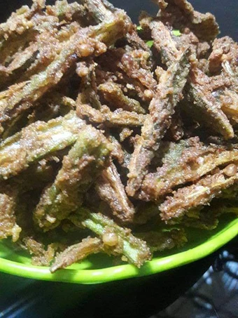 Easy Way Prepare 🔵⭕🔵🌹kurkuri bhindi 🌹🔵⭕🔵 which Delicious