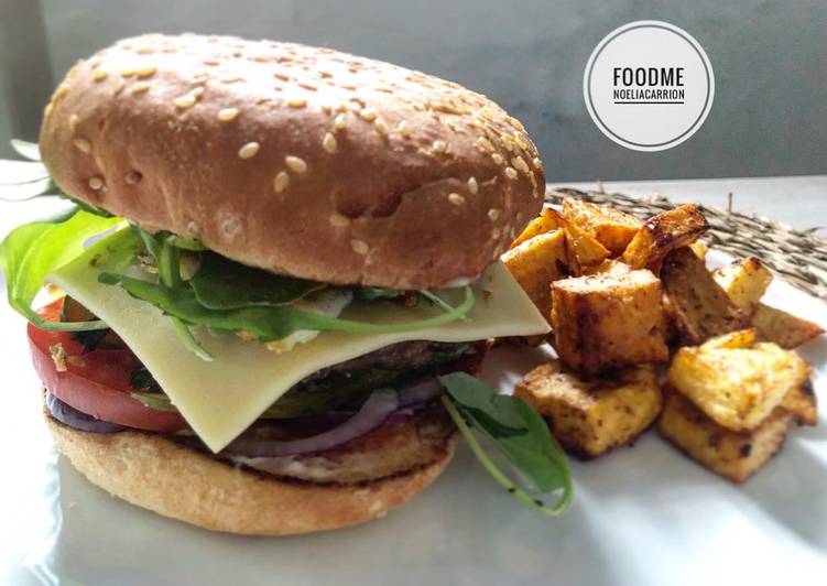 🍔 Hamburguesa a la parrilla 🍔