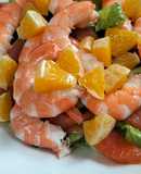 Salpicón de langostinos