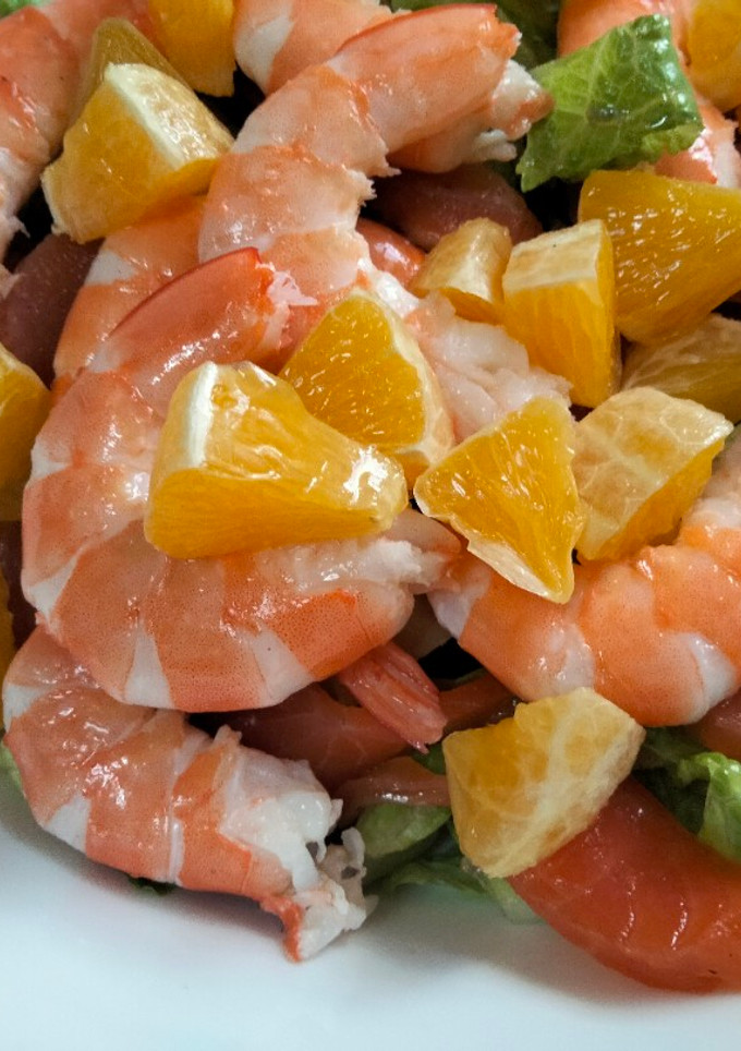 Una foto de Salpicón de langostinos