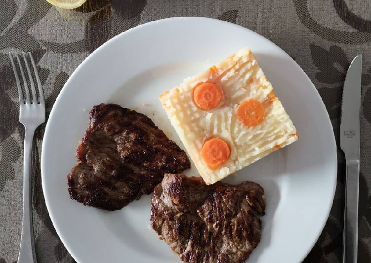 Tarta de hortalizas (verdura) con b. ternera