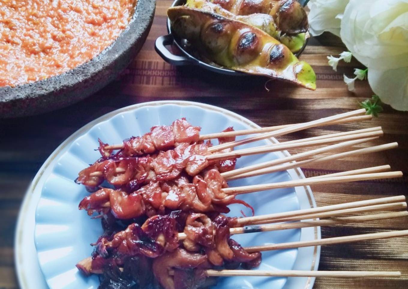 Sate Jamur Tiram simpel🍂