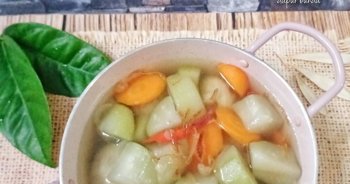 Resep Sayur Bening Labu Air Oleh Via Vie Dapur Bunda Cookpad