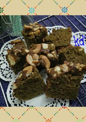 Foto resep Brownies Green tea