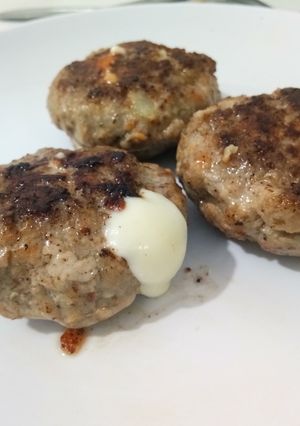 Foto resep Salisbury Steak with Mozarella