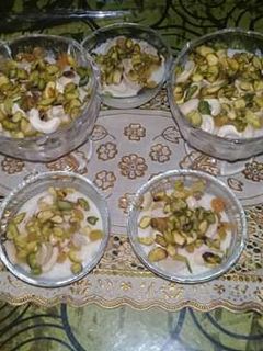 صورة لوصفة مهلبية بالمكسرات