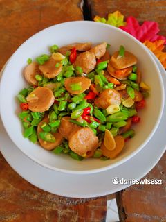 Foto resep Tumis Buncis Bakso