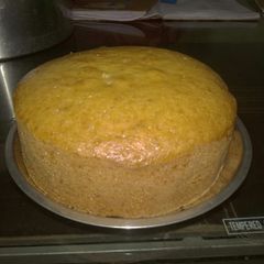 Vanilla Sponge Cake A picture of Vanilla Sponge Cake.