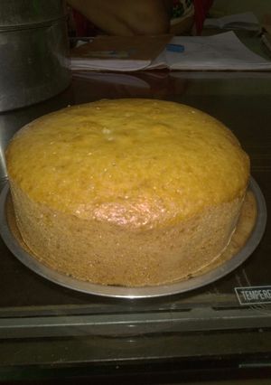 A picture of Vanilla Sponge Cake.