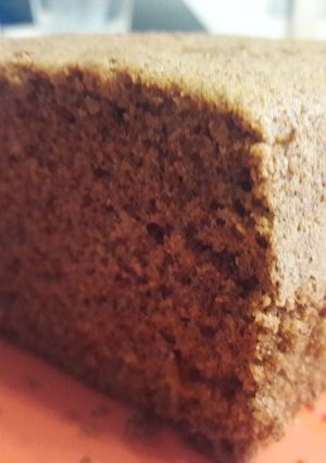 Una foto de Budín de chocolate para la merienda esponjoso