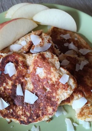 Kókuszos banánpalacsinta recept fotója