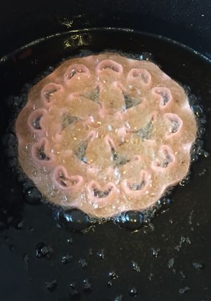 Una foto de Buñuelos de molde de fresa