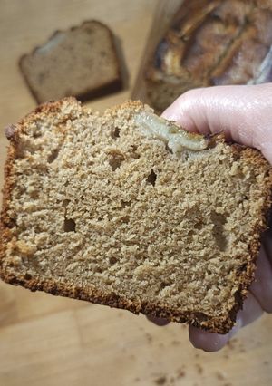 A picture of 🍌Vanilla Banana Bread (Gluten-Free, Dairy-Free).