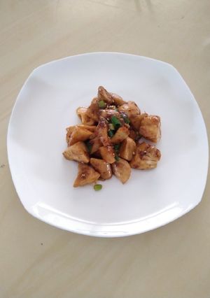 沙茶杏鮑菇 的食譜成品照片