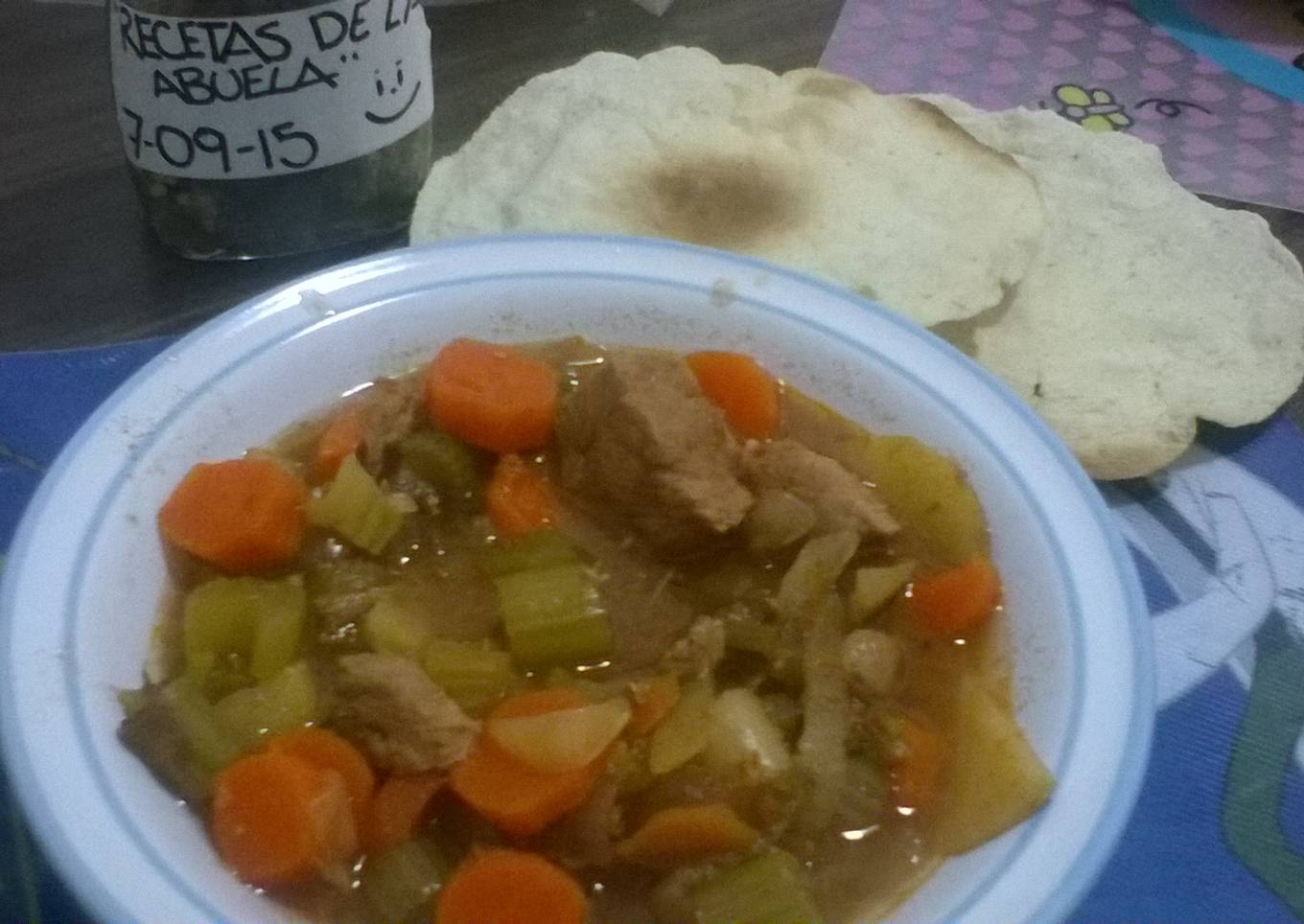 Vaca borracha (res a la cerveza). Olla de cocción lenta-CrockPot-SlowCooker.