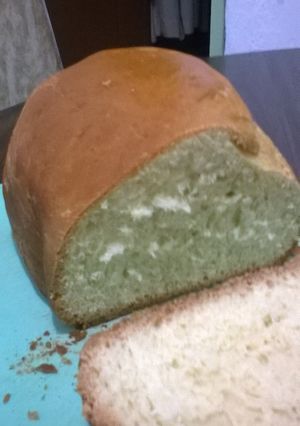 Una foto de Pan con huevo, leche y mantequilla (para hacer en máquina panificadora).