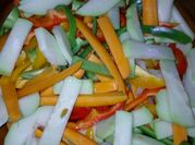 A picture of green pepper carrot