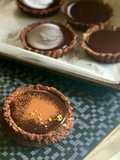 Low-Calorie Oatmeal Chocolate Tart - Sweet and Comforting