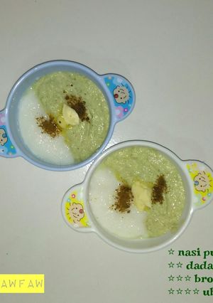 Foto resep Nasi Sayur Hijau (MPASI 6bln)