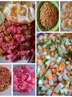 Foto resep Nasi goreng padang sederhana acar sayur