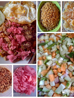 Foto resep Nasi goreng padang sederhana acar sayur